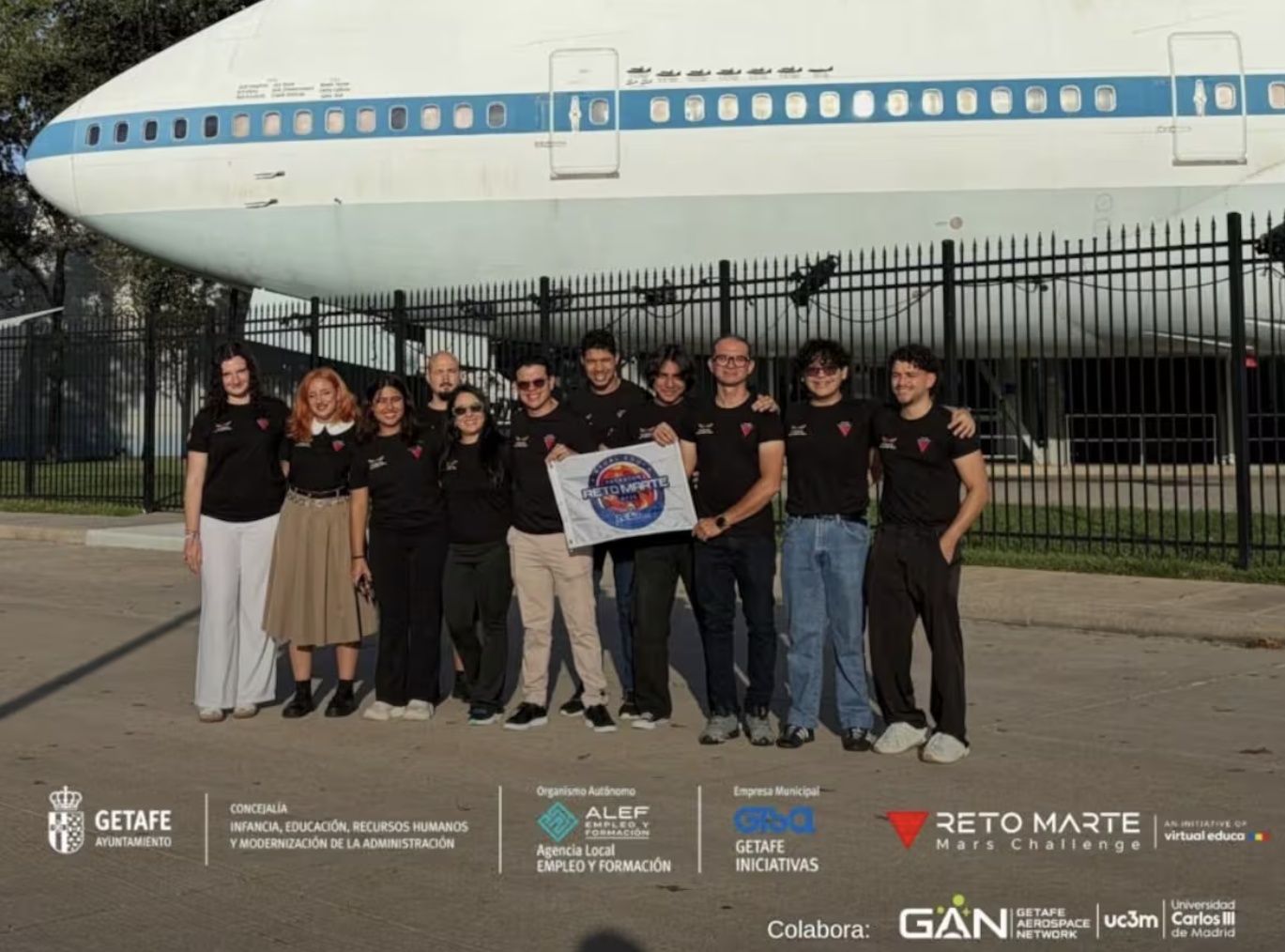 Getafe reto marte houston space centre